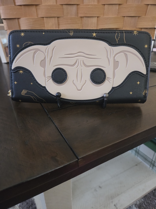 Loungefly Handbags - Loungefly Harry Potter - With Dobby Face Detail Zip Around Wallet